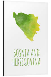 Aluminium print Bosnia and Herzegovina