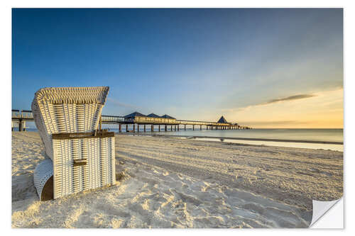 Autocolante decorativo Seebrücke Heringsdorf Usedom Baltic