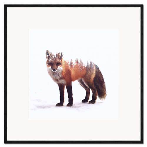 Framed art print Fox