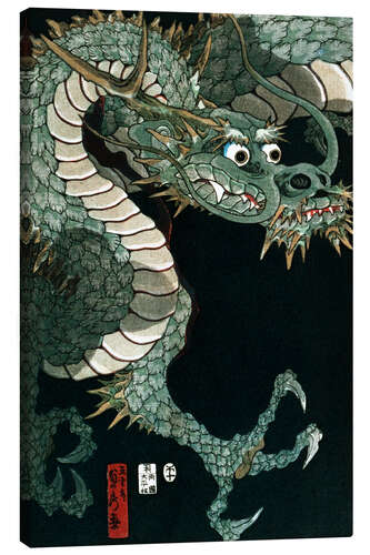 Lienzo Un dragón