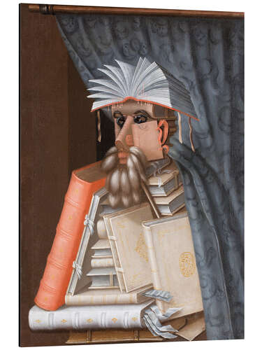 Alubild Der Bibliothekar