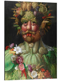 Magnettafel Kaiser Rudolf II von Habsburg als Vertumnus