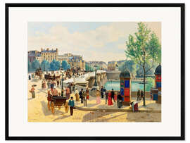 Framed art print Le Pont Neuf
