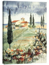 Tableau sur toile  Toscane I - Franz Heigl