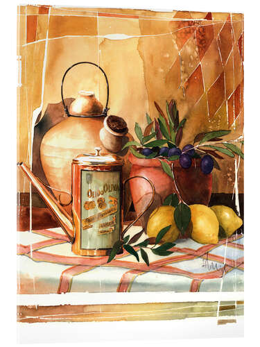 Acrylglas print Olive oil