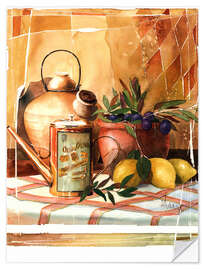 Sticker mural Huile d'olive