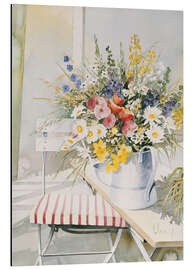 Magnettafel Gartenidylle