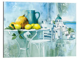 Magnettafel Aquarell aus dem Süden