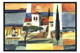 Gerahmter Kunstdruck Italien