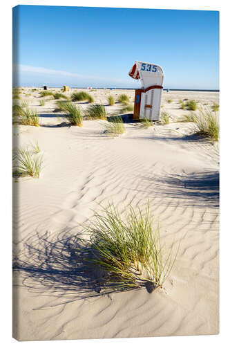 Leinwandbild Sommer auf Amrum