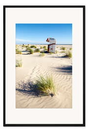 Gerahmter Kunstdruck Sommer auf Amrum