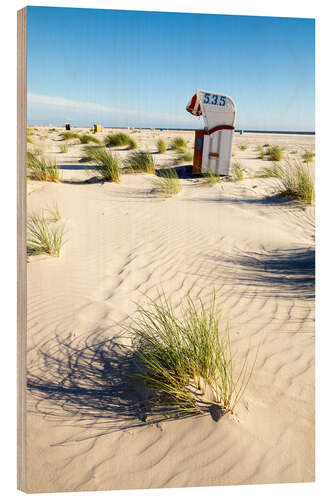 Wood print Amrum