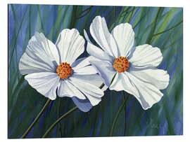 Magnettafel Zwei Cosmeablueten