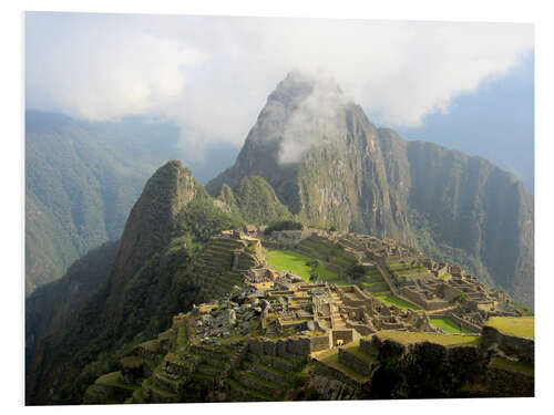 Tableau en PVC Macchu Picchu, la cité perdue des Incas