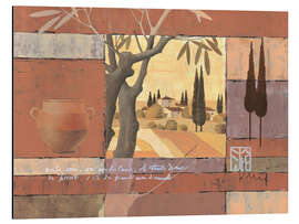 Magnettafel Mediterrane Kornfelder V