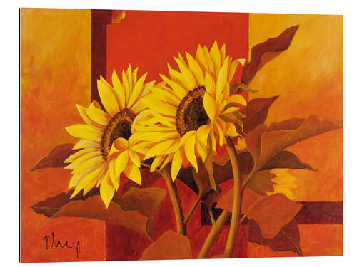 Galleriprint Two sunflowers III