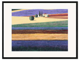 Innrammet kunsttrykk Provencal landscape