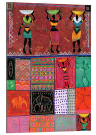 Galleritryck Patchwork Africa