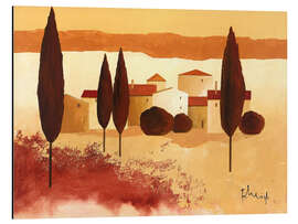 Magnettafel Kleines Mediterranes Dorf