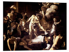 Foam board print The Martyrdom of Saint Matthew