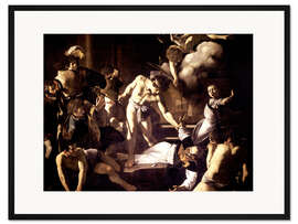 Gerahmter Kunstdruck Martyrium des Hl. Matthäus