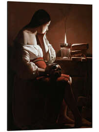 Magnettafel Magdalena mit der rauchenden Flamme