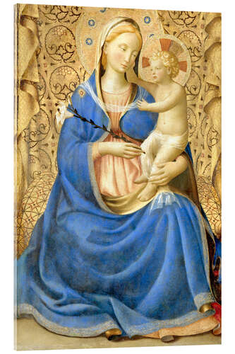 Tableau en verre acrylique Madonna with Child