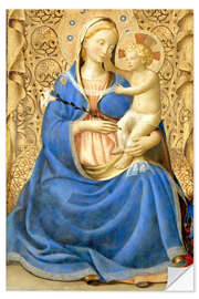 Sticker mural Madonna with Child