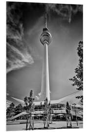 Tableau en PVC Fernsehturm de Berlin