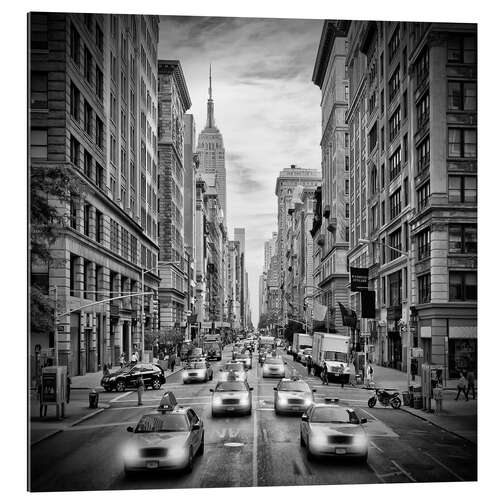 Gallery print NYC 5th Avenue Traffic II