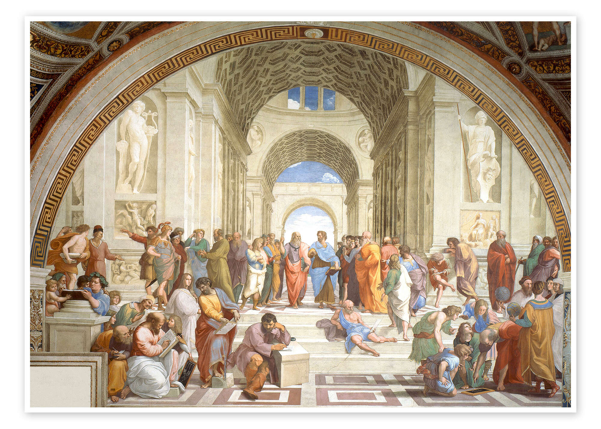 The School of Athens, Who is who