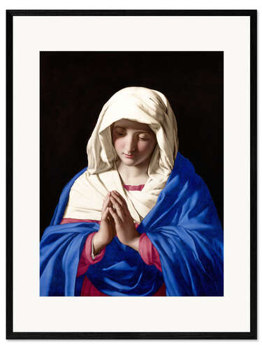 Framed art print Virgen rezando