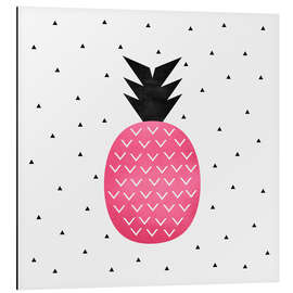 Aluminium print Pink Pineapple