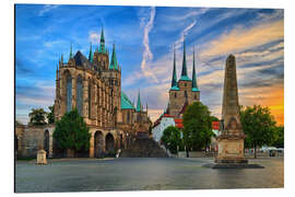 Magnettafel Dom von Erfurt