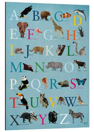 Magnettafel ABC mit Tieren