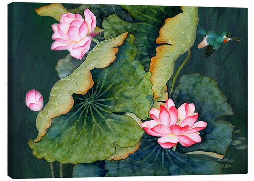 Canvas print Lotuses