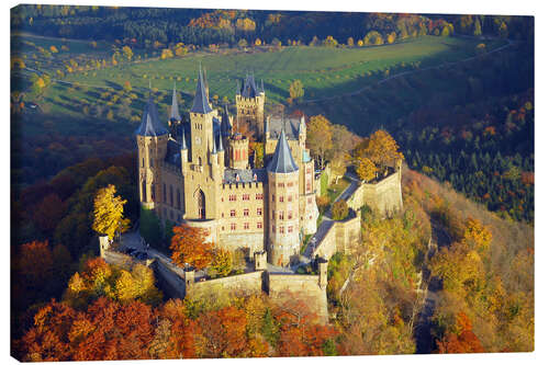 Leinwandbild Burg Hohenzollern