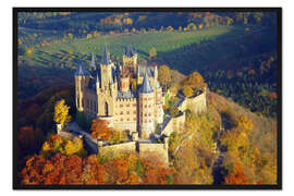 Gerahmter Kunstdruck Burg Hohenzollern