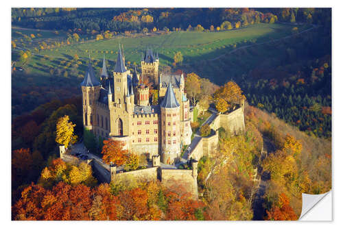 Selvklebende plakat Hohenzollern