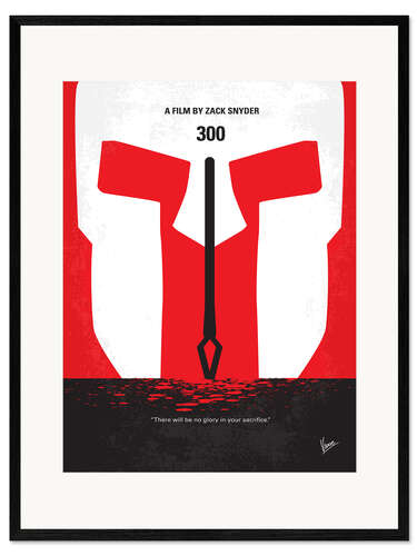Impresión de arte enmarcada 300
