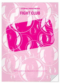 Selvklebende plakat Fight Club