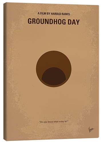 Canvas print Groundhog Day