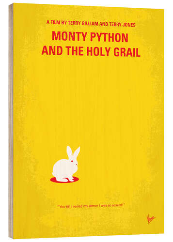 Holzbild Monty Python and the Holy Grail