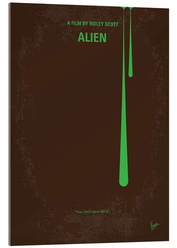 Cuadro de metacrilato Alien