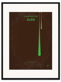 Gerahmter Kunstdruck Alien