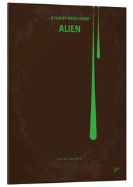 Magnettafel Alien