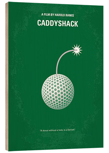 Holzbild Caddyshack