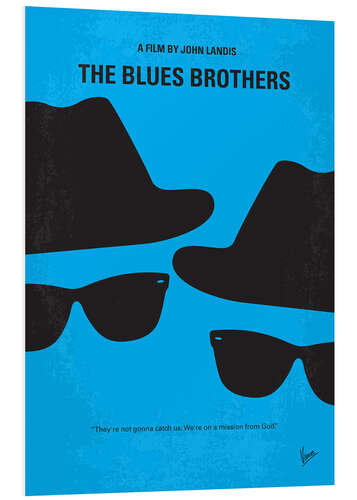 Stampa su PVC The Blues Brothers