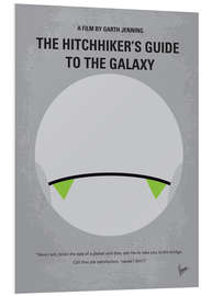 Foam board print The Hitchhiker's Guide To The Galaxy