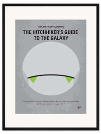 Gerahmter Kunstdruck The Hitchhiker's Guide To The Galaxy